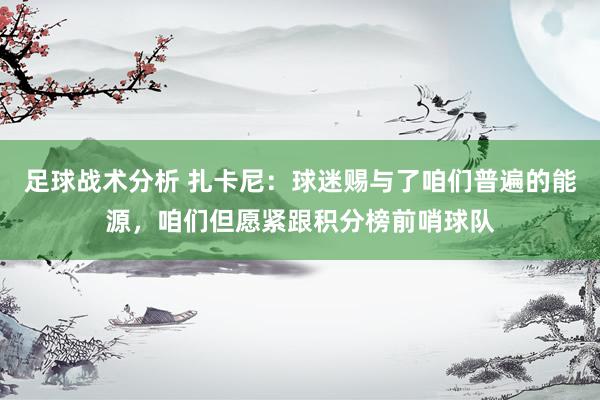 足球战术分析 扎卡尼：球迷赐与了咱们普遍的能源，咱们但愿紧跟积分榜前哨球队